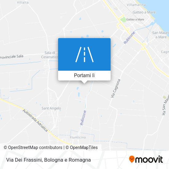 Mappa Via Dei Frassini