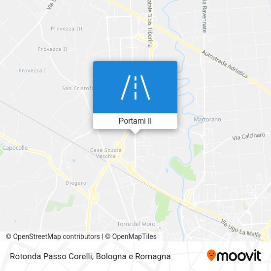 Mappa Rotonda Passo Corelli