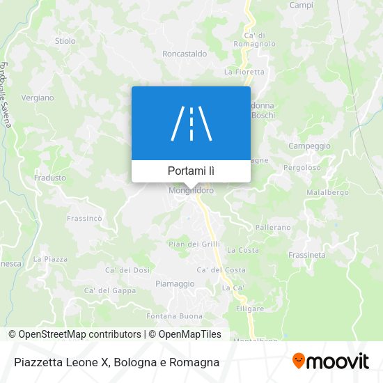 Mappa Piazzetta Leone X