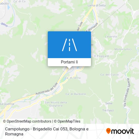 Mappa Campolungo - Brigadello Cai 053