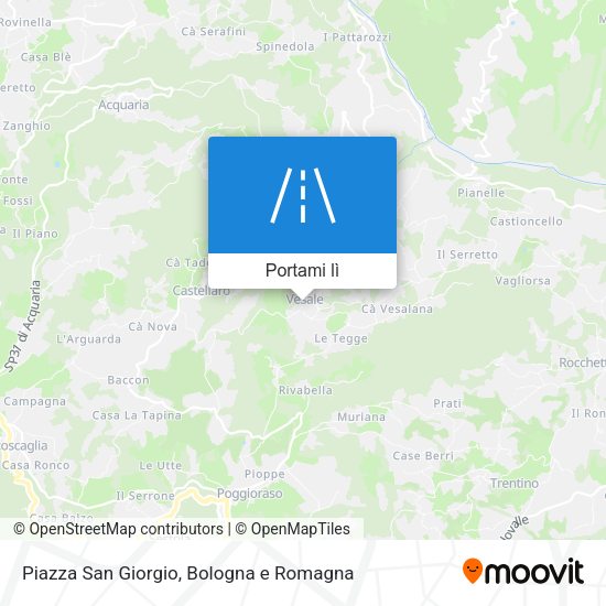 Mappa Piazza San Giorgio