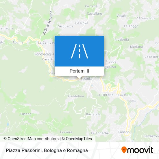 Mappa Piazza Passerini