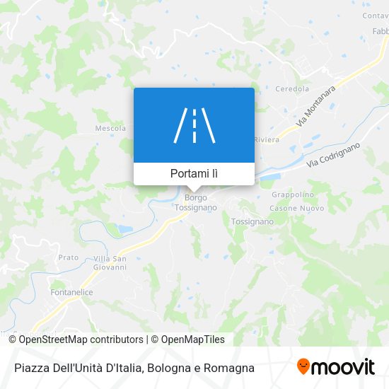 Mappa Piazza Dell'Unità D'Italia
