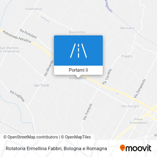 Mappa Rotatoria Ermellina Fabbri
