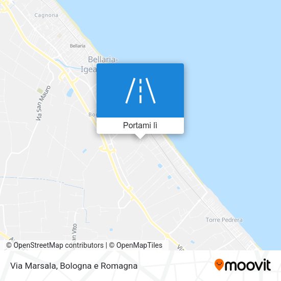 Mappa Via Marsala