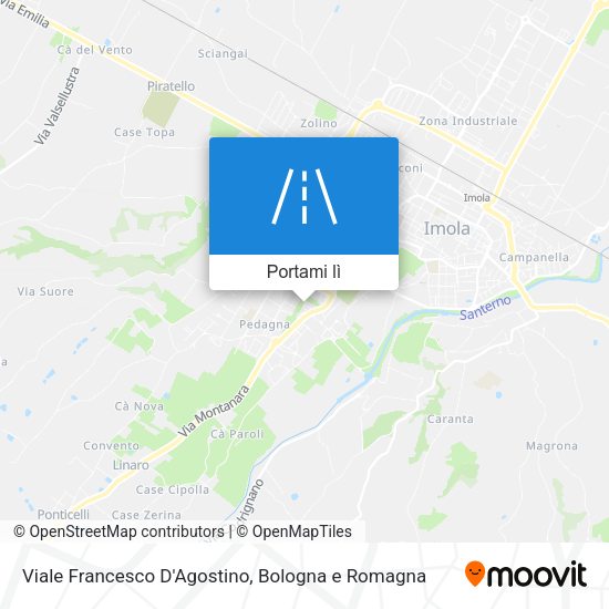 Mappa Viale Francesco D'Agostino