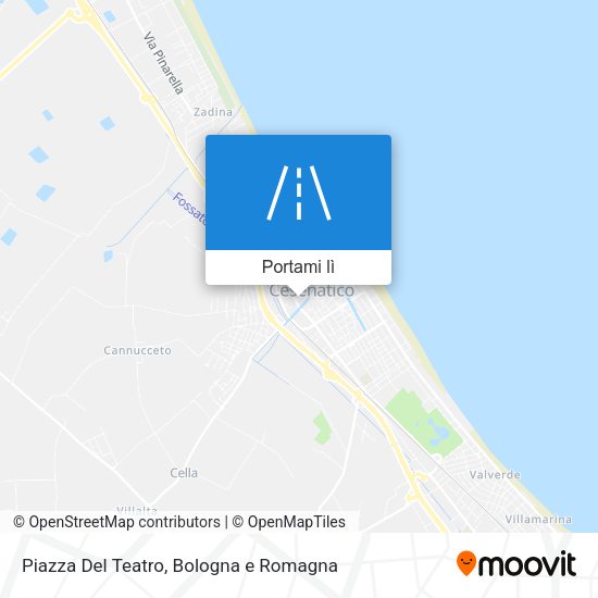 Mappa Piazza Del Teatro