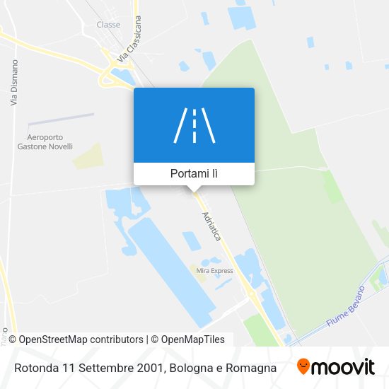 Mappa Rotonda 11 Settembre 2001