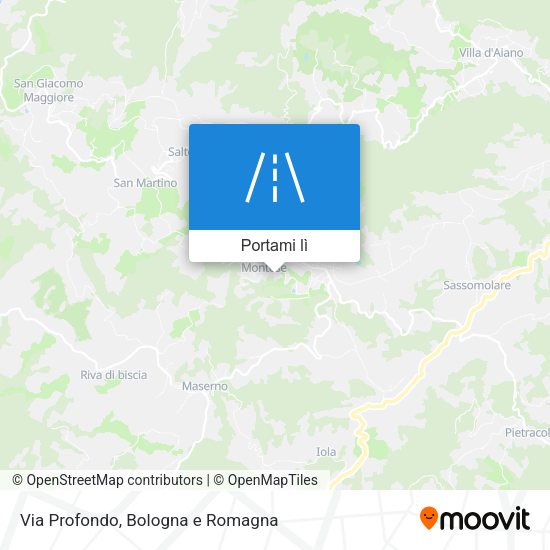 Mappa Via Profondo
