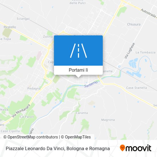 Mappa Piazzale Leonardo Da Vinci