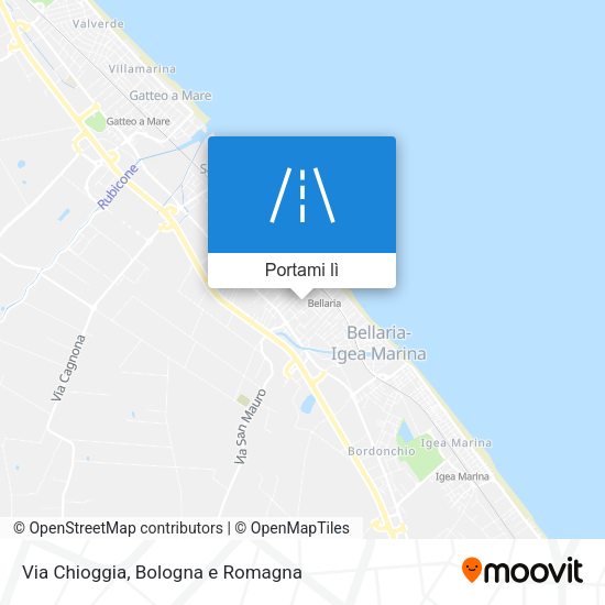 Mappa Via Chioggia