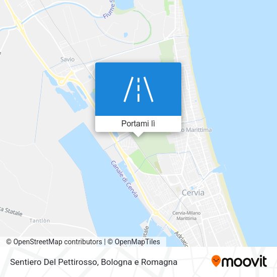 Mappa Sentiero Del Pettirosso