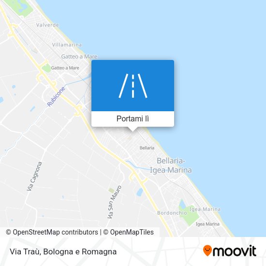 Mappa Via Traù