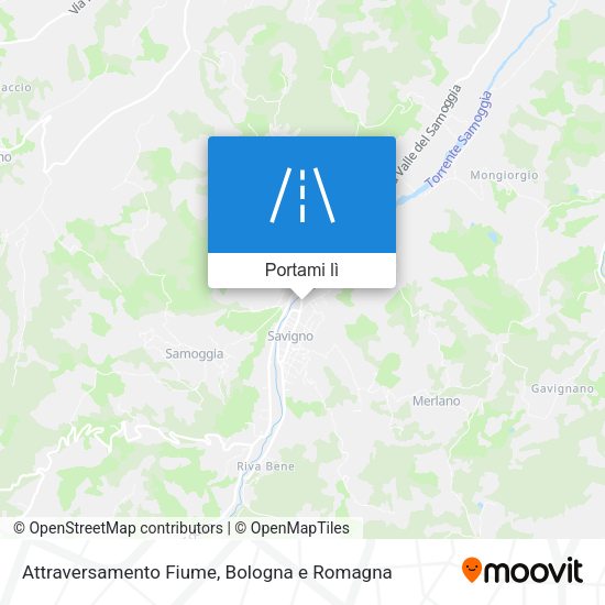 Mappa Attraversamento Fiume