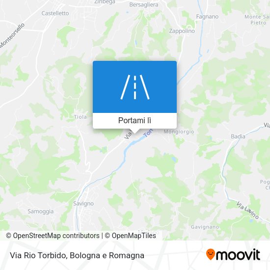 Mappa Via Rio Torbido