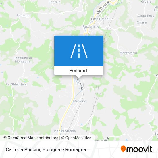 Mappa Carteria Puccini