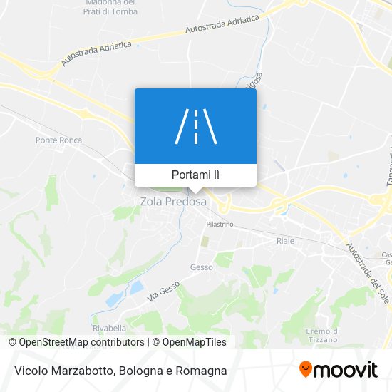 Mappa Vicolo Marzabotto