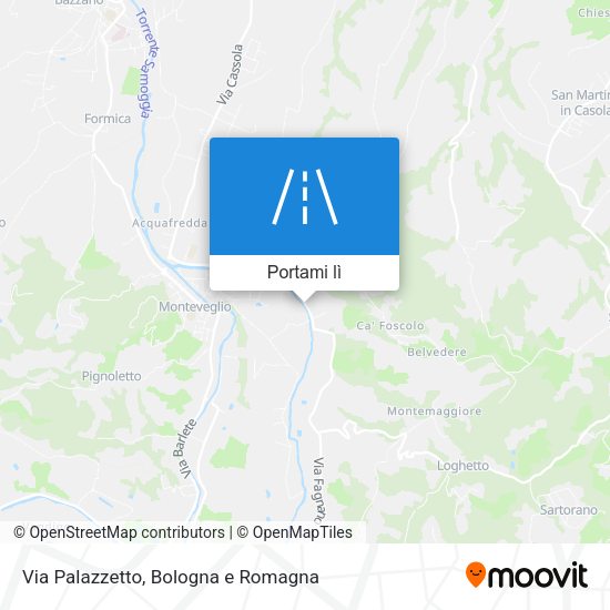Mappa Via Palazzetto