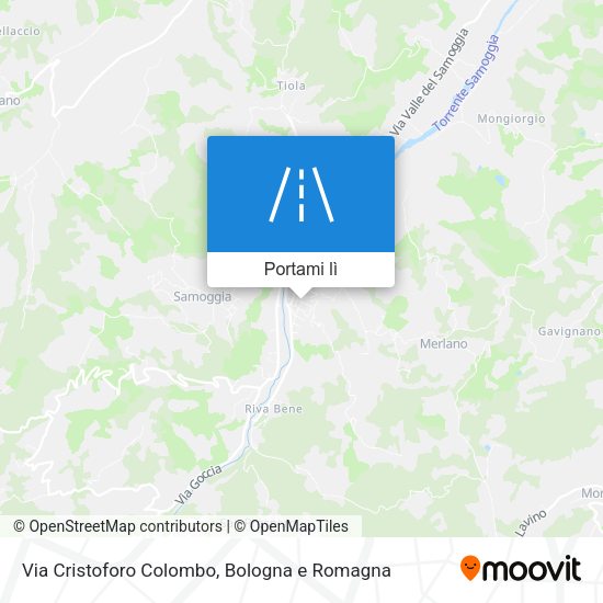 Mappa Via Cristoforo Colombo