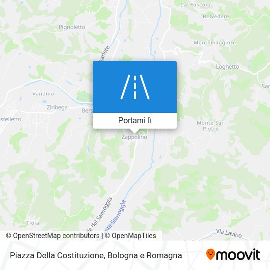 Mappa Piazza Della Costituzione