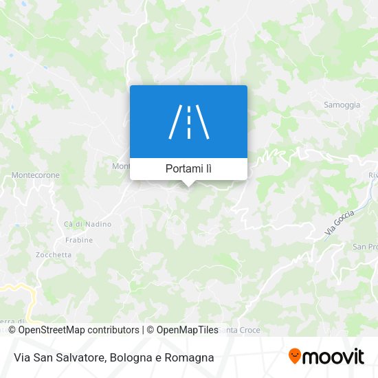 Mappa Via San Salvatore