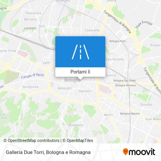 Mappa Galleria Due Torri