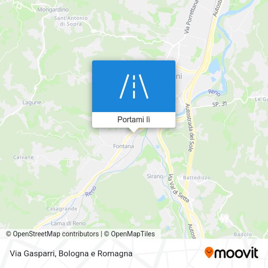 Mappa Via Gasparri