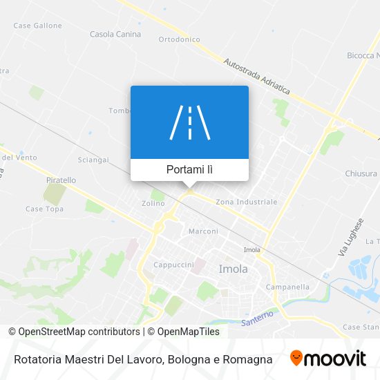 Mappa Rotatoria Maestri Del Lavoro