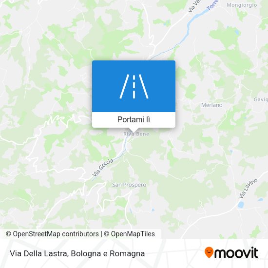 Mappa Via Della Lastra
