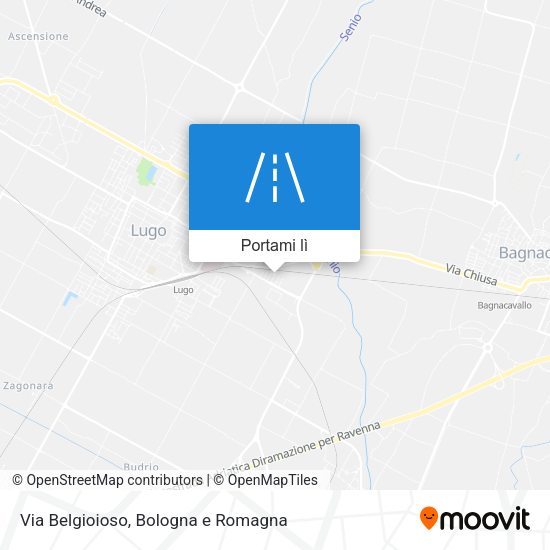 Mappa Via Belgioioso