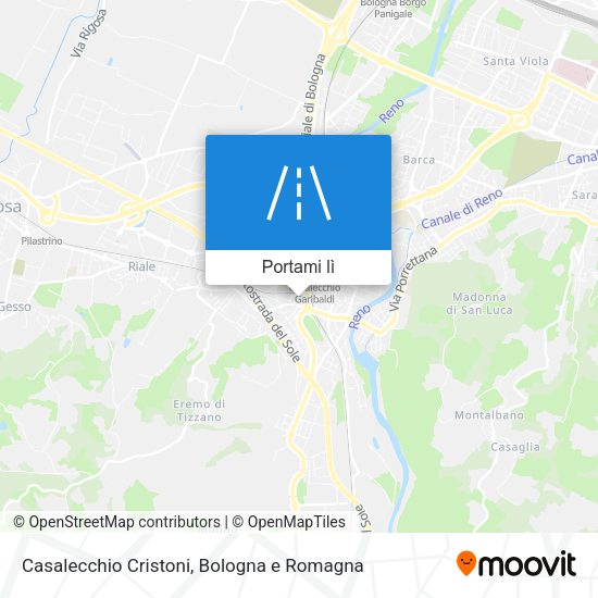 Mappa Casalecchio Cristoni