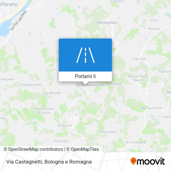 Mappa Via Castagnetti
