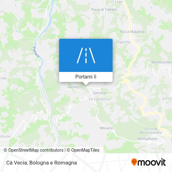 Mappa Cà Vecia