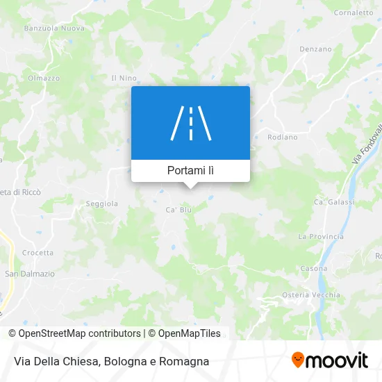 Mappa Via Della Chiesa