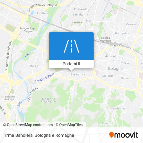 Mappa Irma Bandiera
