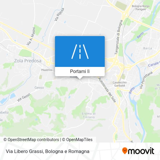 Mappa Via Libero Grassi