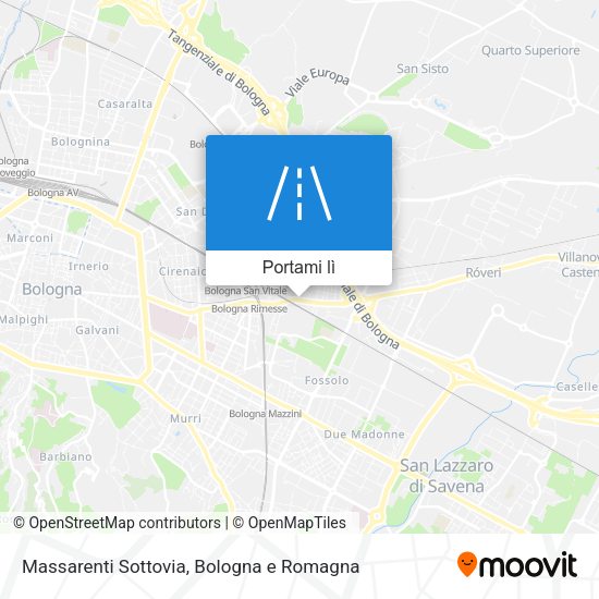 Mappa Massarenti Sottovia