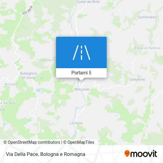 Mappa Via Della Pace