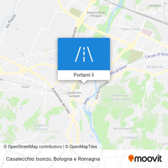 Mappa Casalecchio Isonzo