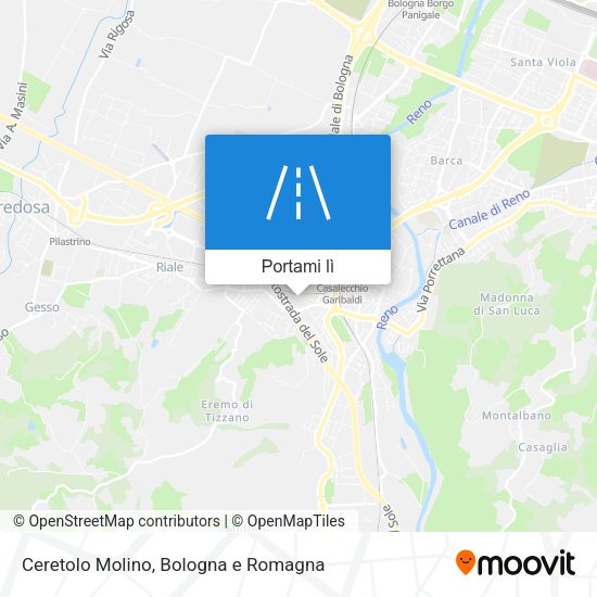 Mappa Ceretolo Molino