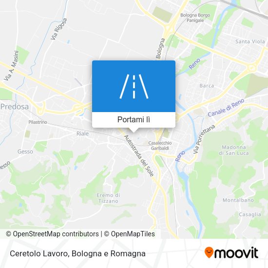 Mappa Ceretolo Lavoro