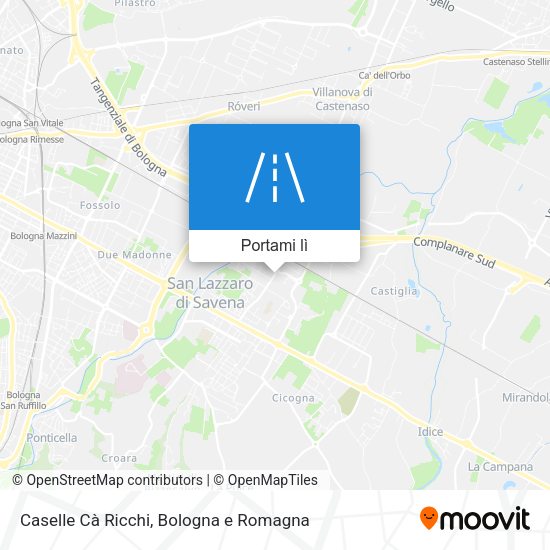 Mappa Caselle Cà Ricchi