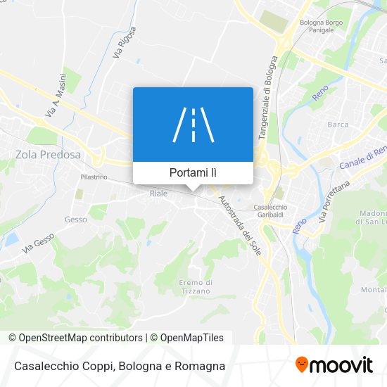 Mappa Casalecchio Coppi