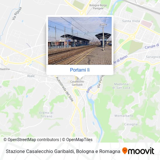 Mappa Stazione Casalecchio Garibaldi