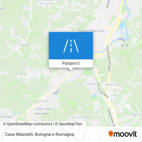 Mappa Case Mazzetti