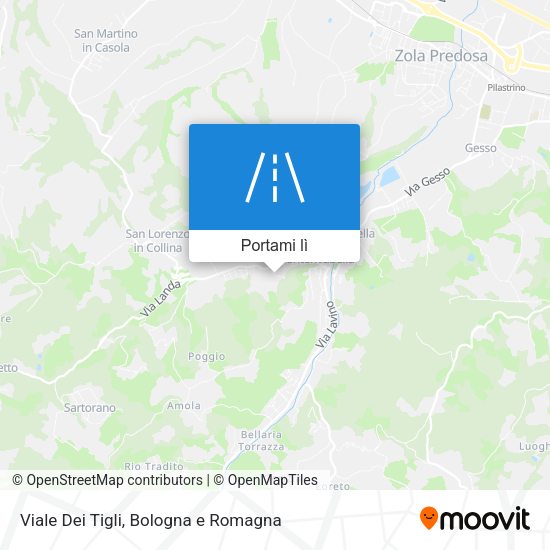 Mappa Viale Dei Tigli