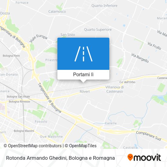 Mappa Rotonda Armando Ghedini