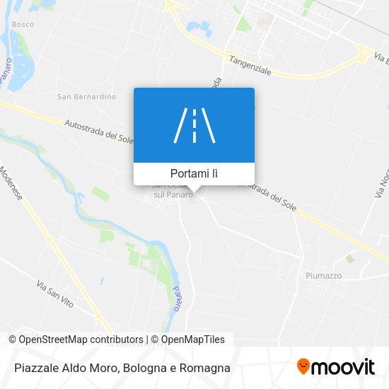 Mappa Piazzale Aldo Moro