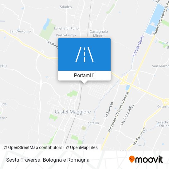 Mappa Sesta Traversa