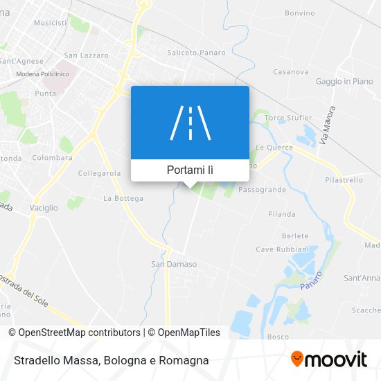 Mappa Stradello Massa